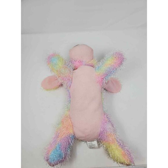 Peek-A-Boo Plush Rainbow Tye-dye Dog Stuffed Animal - Picture 7 of 9